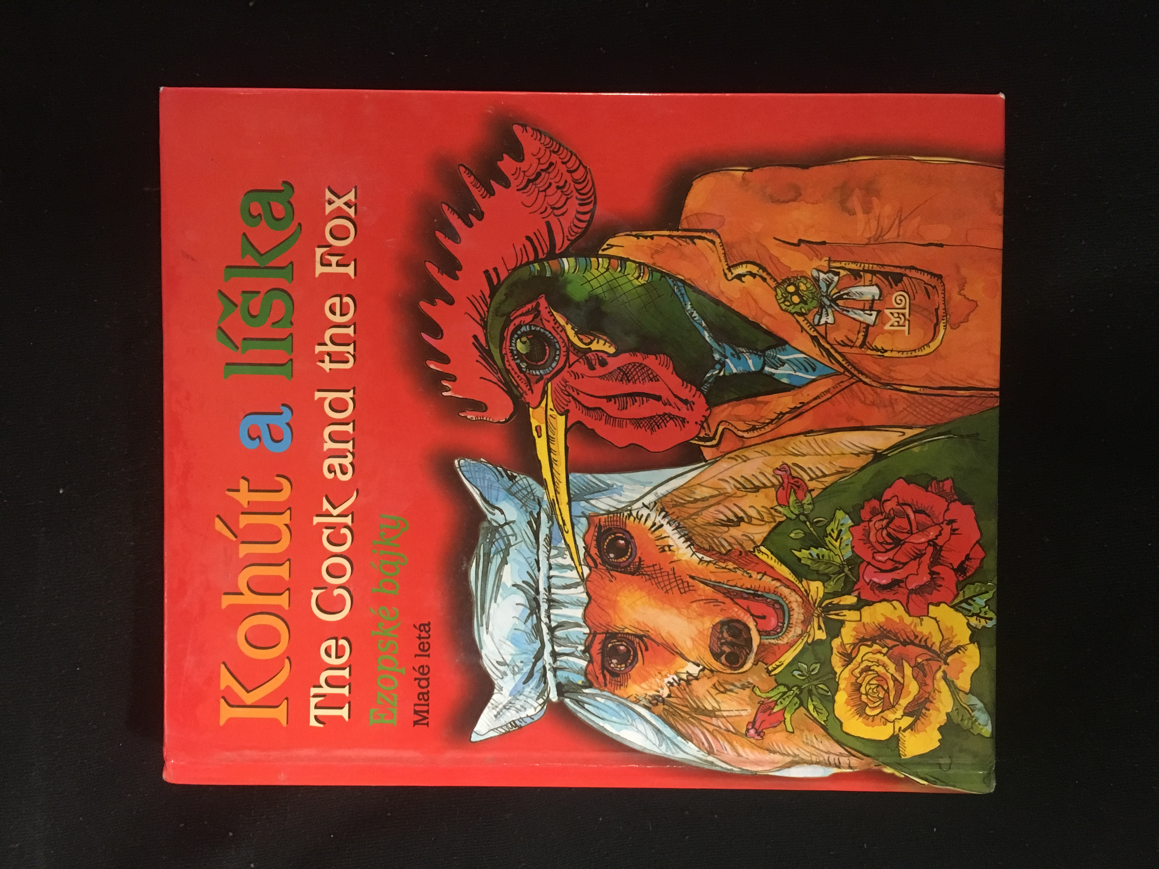 Ezopské bájky-Kohút a líška,The gock and the fox