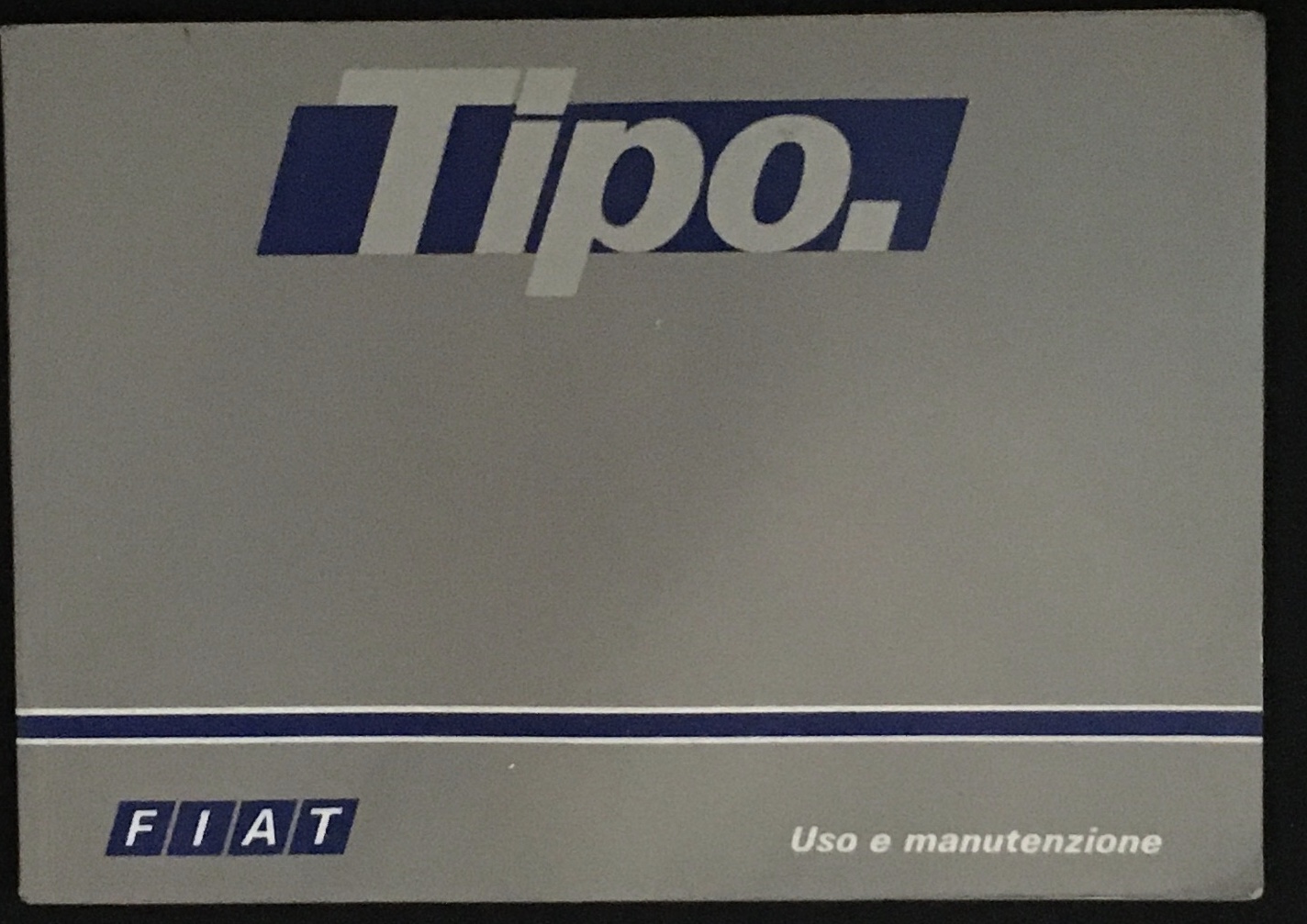 Fiat Tipo - originál manuál v taliančine