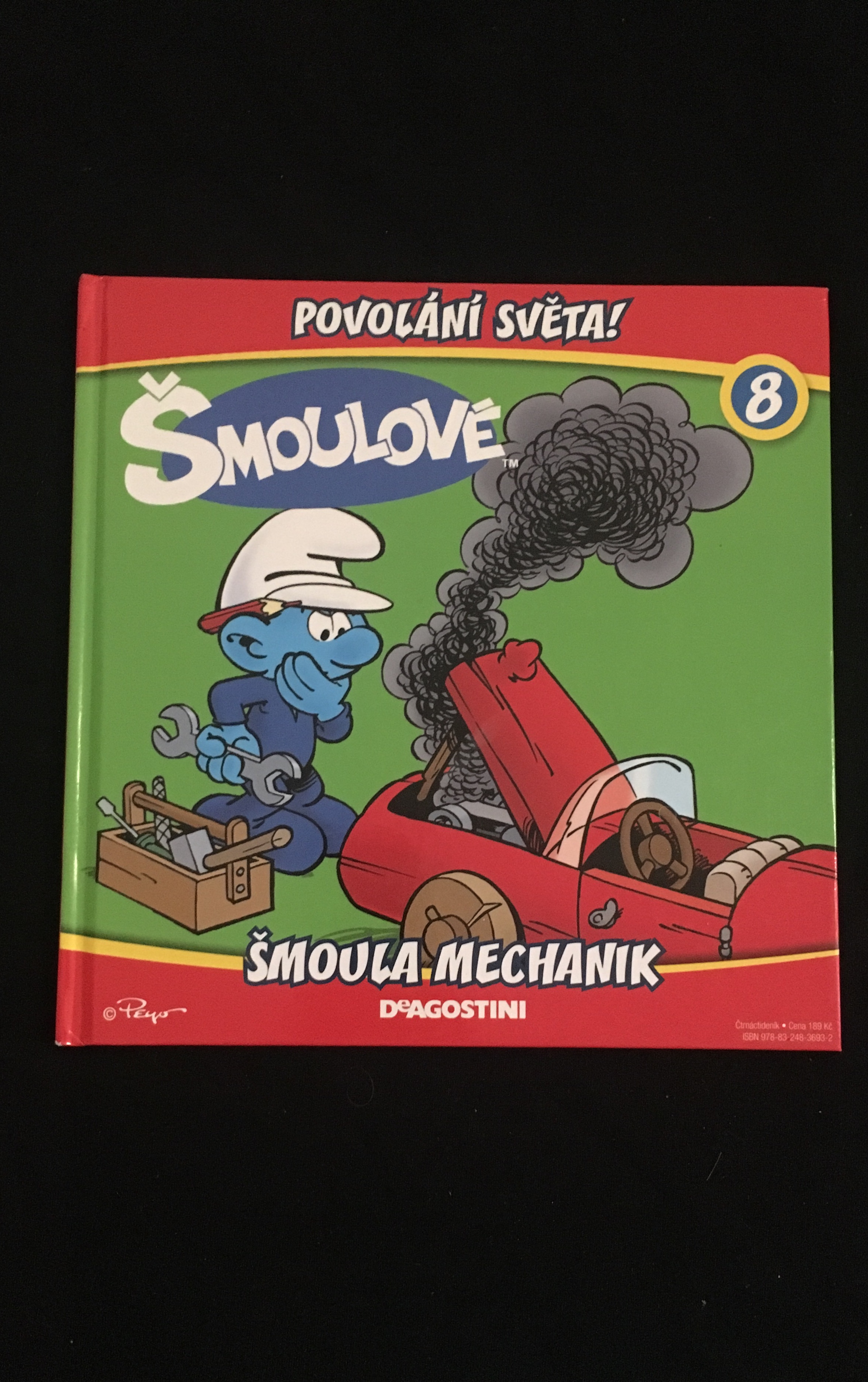 Šmoulové šmoula mechanik
