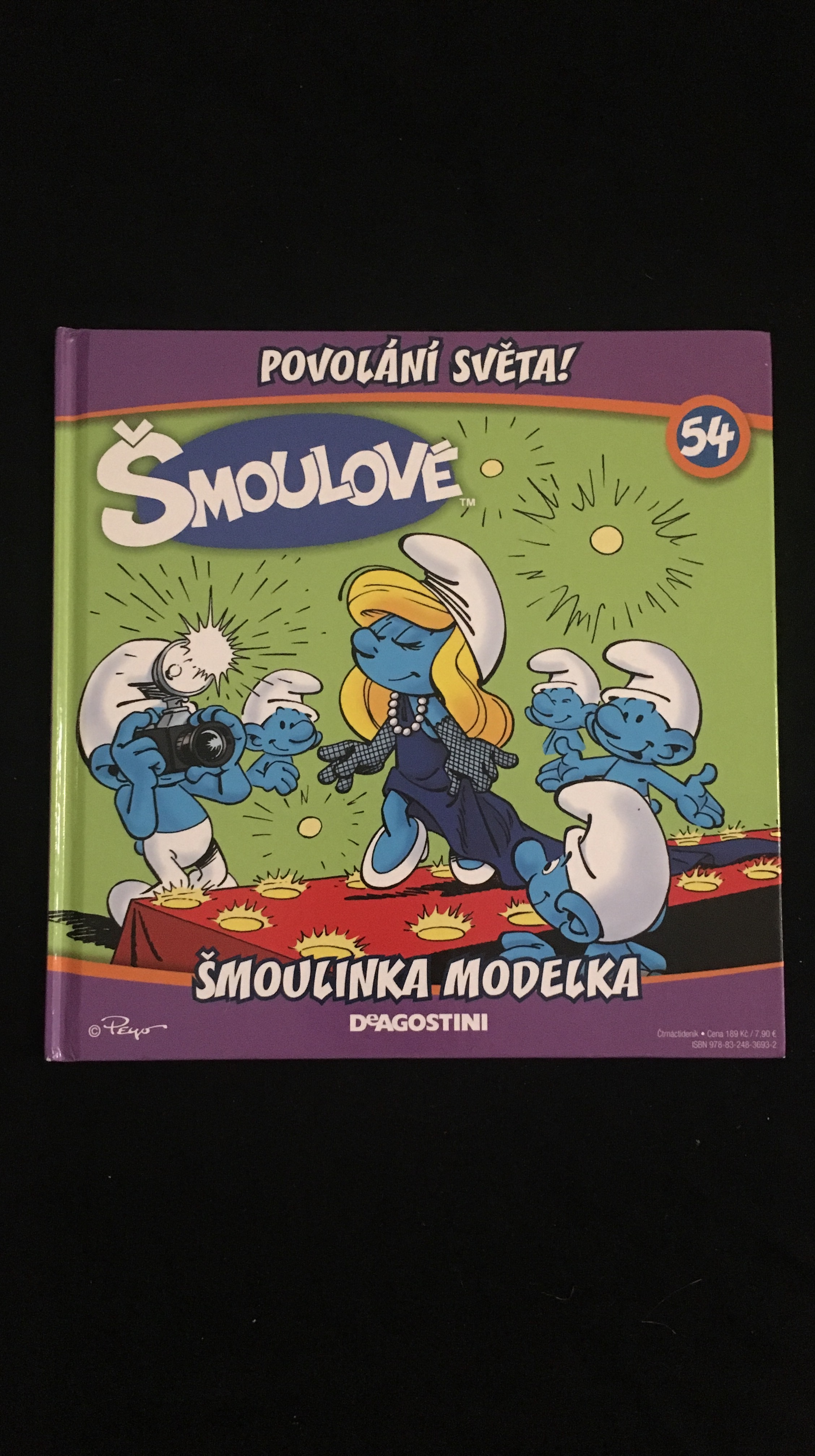 Šmoulové šmoulinka modelka