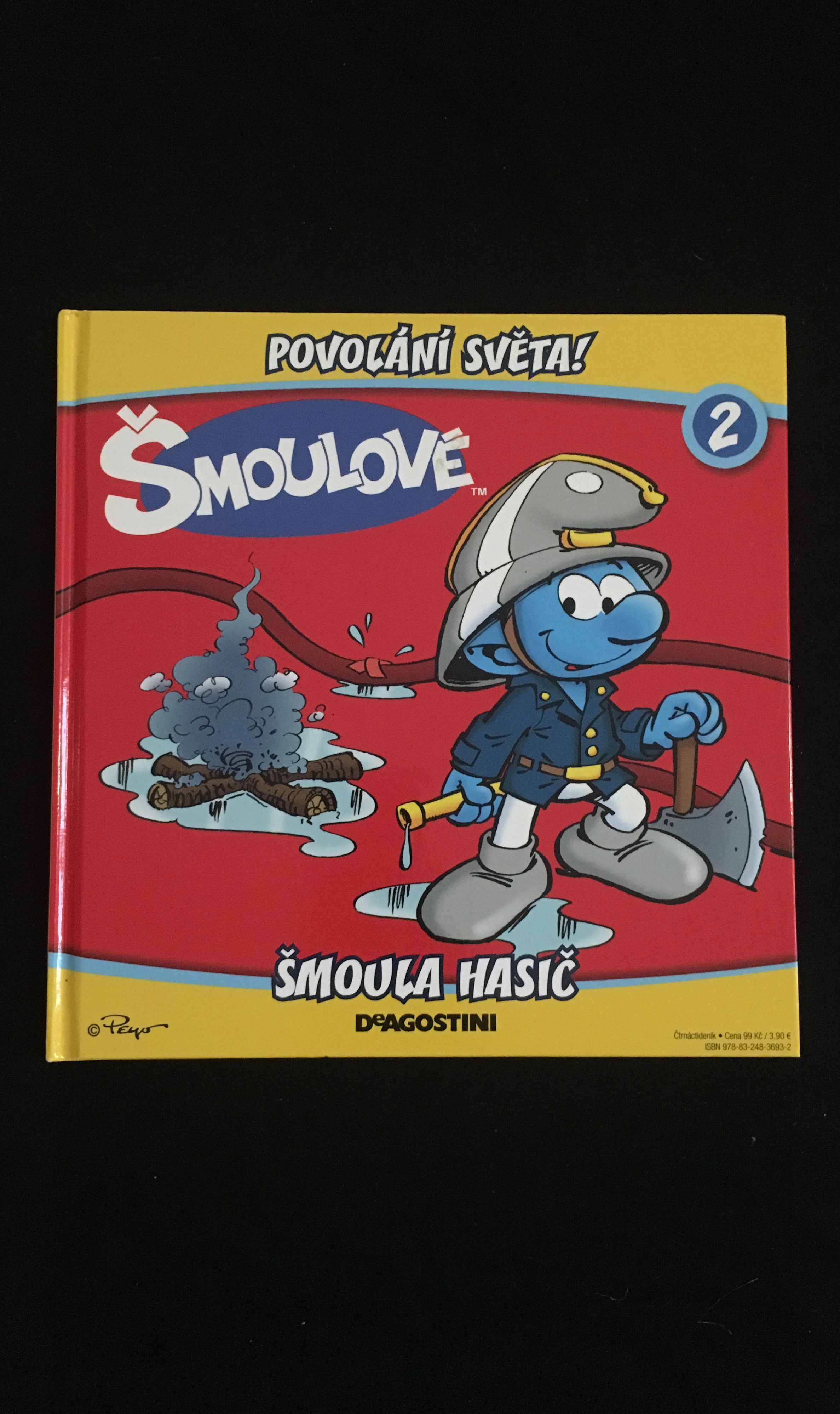 Šmoulové šmoula hasič