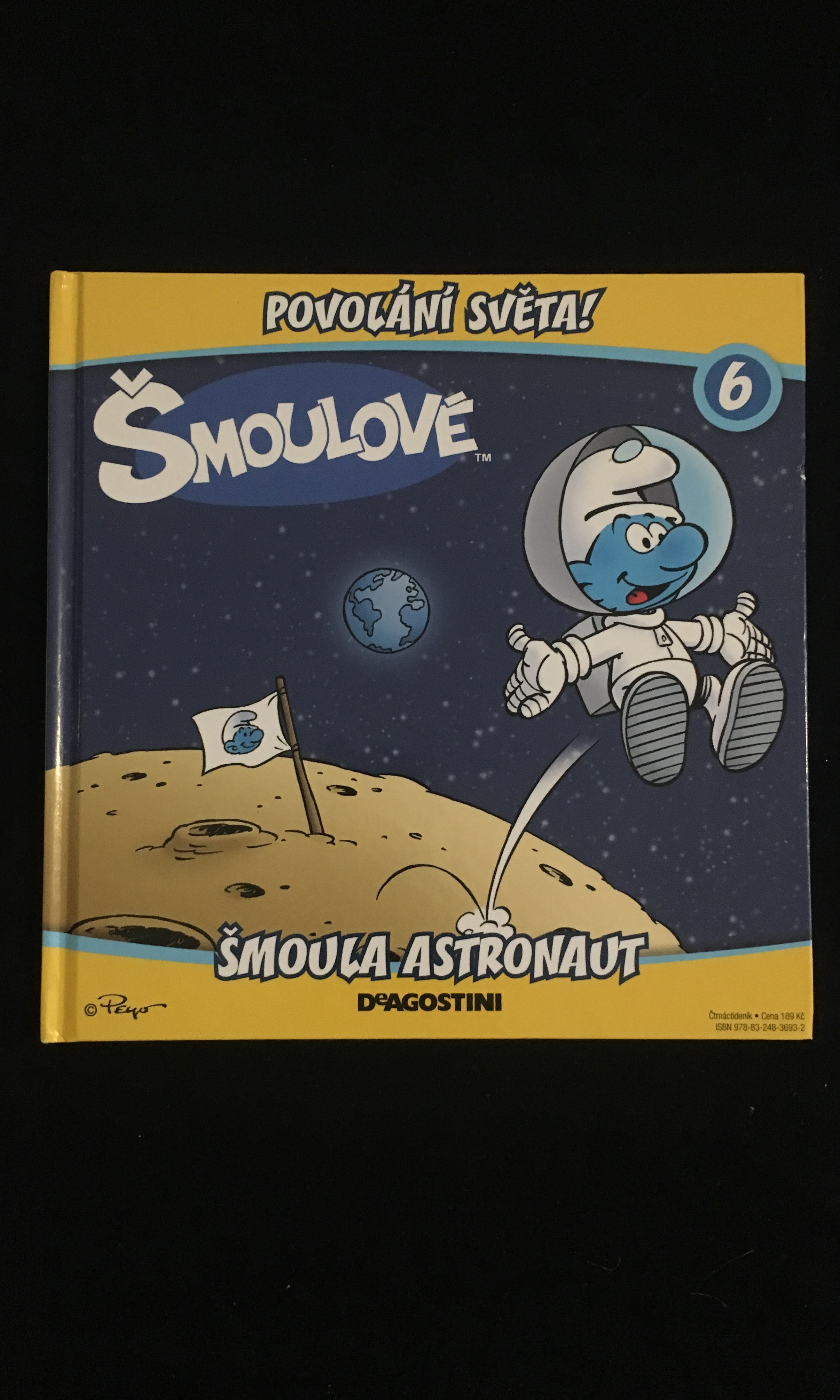Šmoulové šmoula astronaut