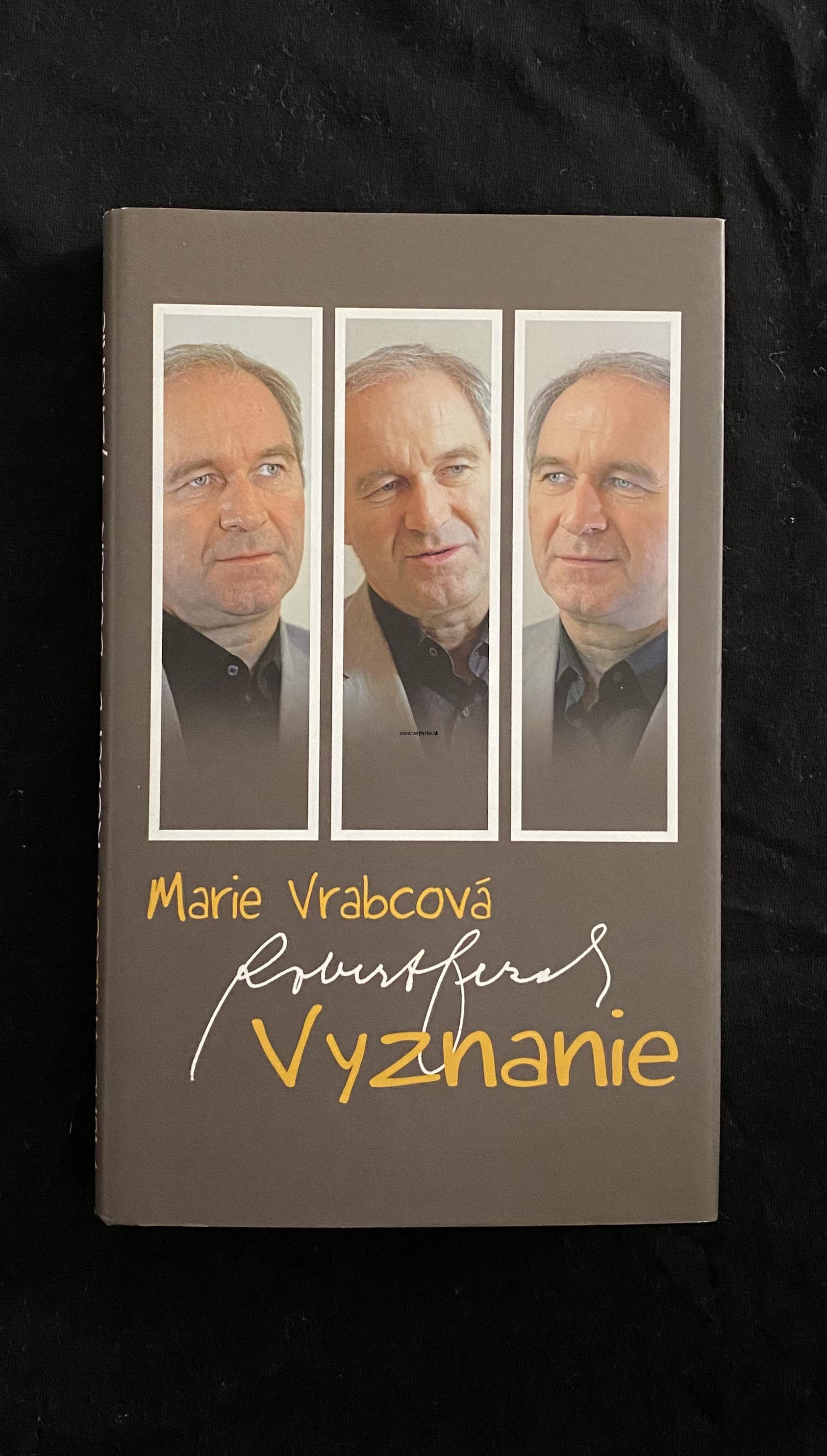Marie Vrabcová-Róbert Bezák vyznanie