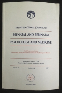 The international journal of prenatal and perinatal psychlogy and medicine