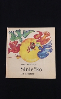 Elena Čepčeková-Slniečko na motúze 